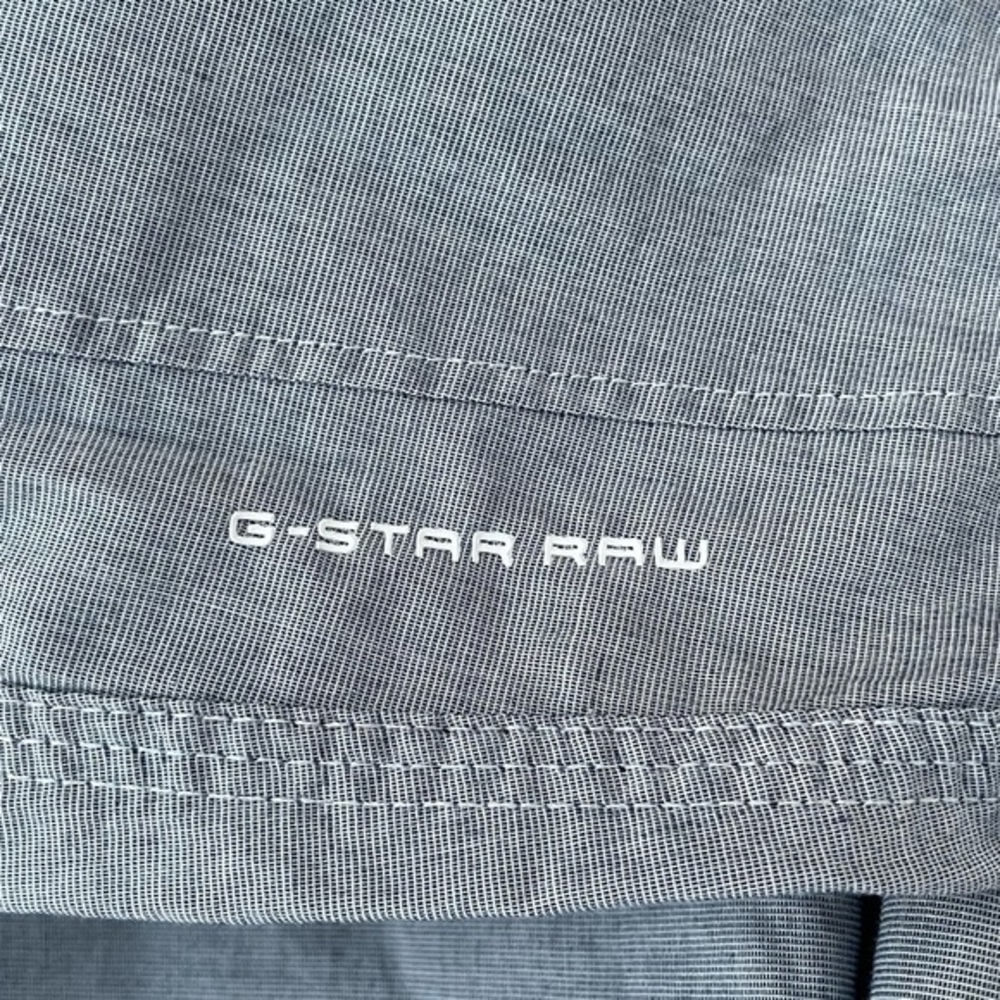 G-Star Raw Denim Zipper and Snap Button Closure Front Size Medium - Picture 10 of 14